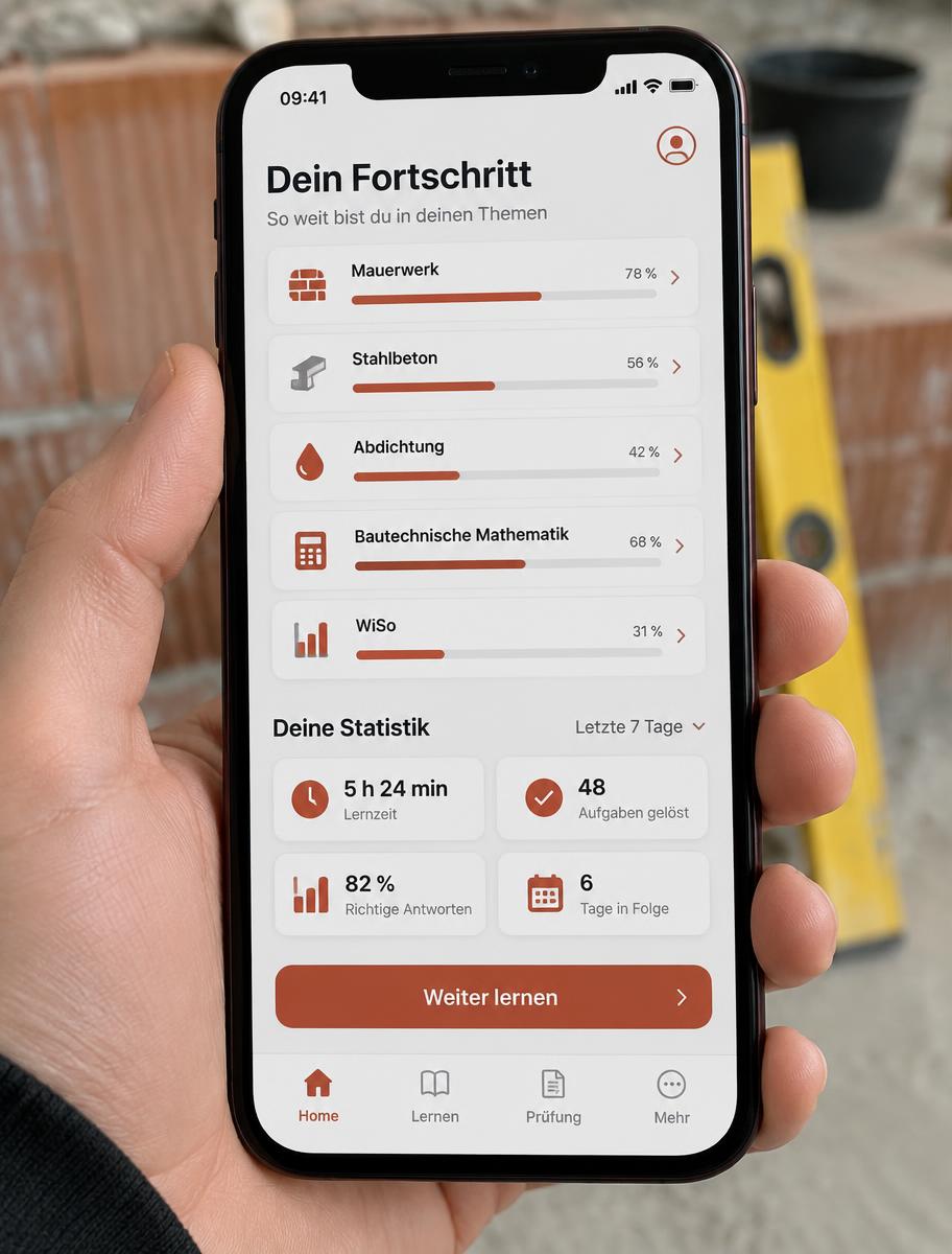 Dein Fortschritt pro Thema